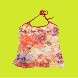 harley davidson halter top